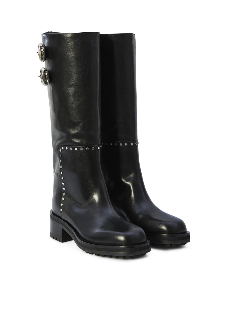 STIVALI BROOKLYN IN PELLE