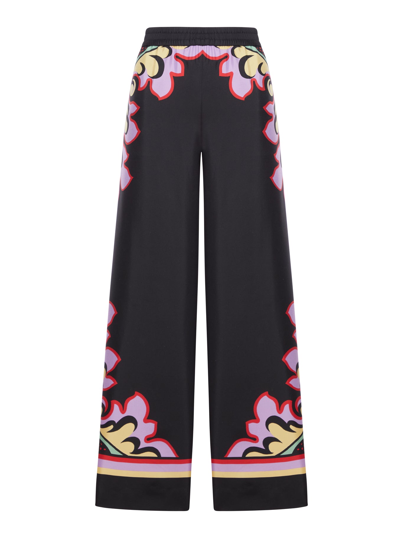PANTALONE PALAZZO IN SETA