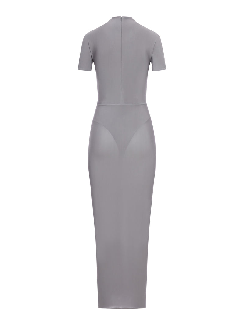 MAXI ABITO IN MORBIDO JERSEY