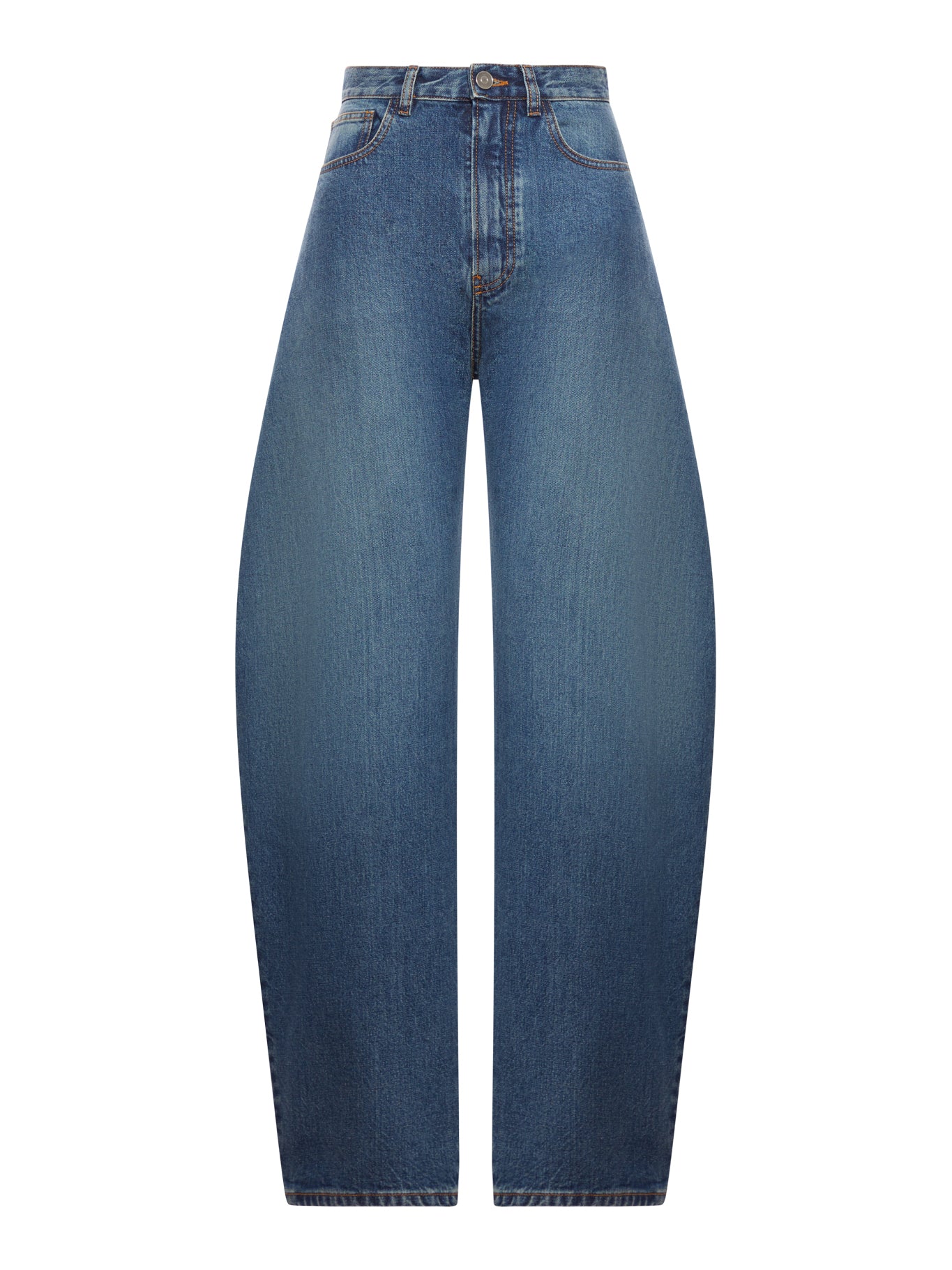 JEANS ROTONDO IN DENIM DE`LAVE`