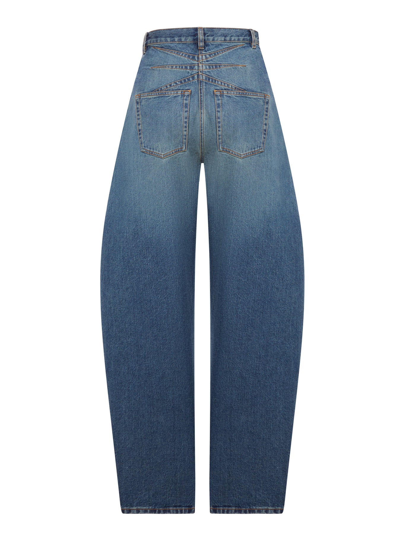 JEANS ROTONDO IN DENIM DE`LAVE`