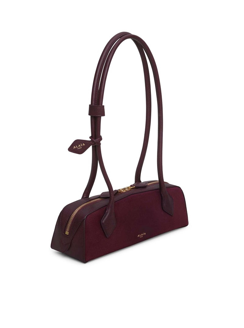 BORSA LE TECKEL PICCOLA BIMATERIALE IN PELLE