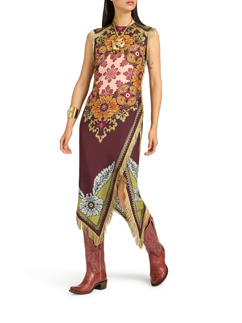 ABITO FOULARD IN SETA