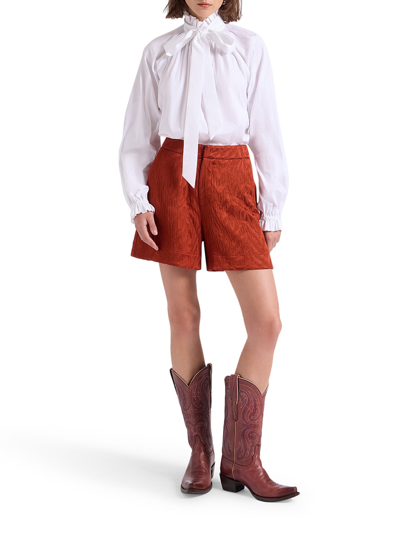 BLUSA CERERE IN POPELINE