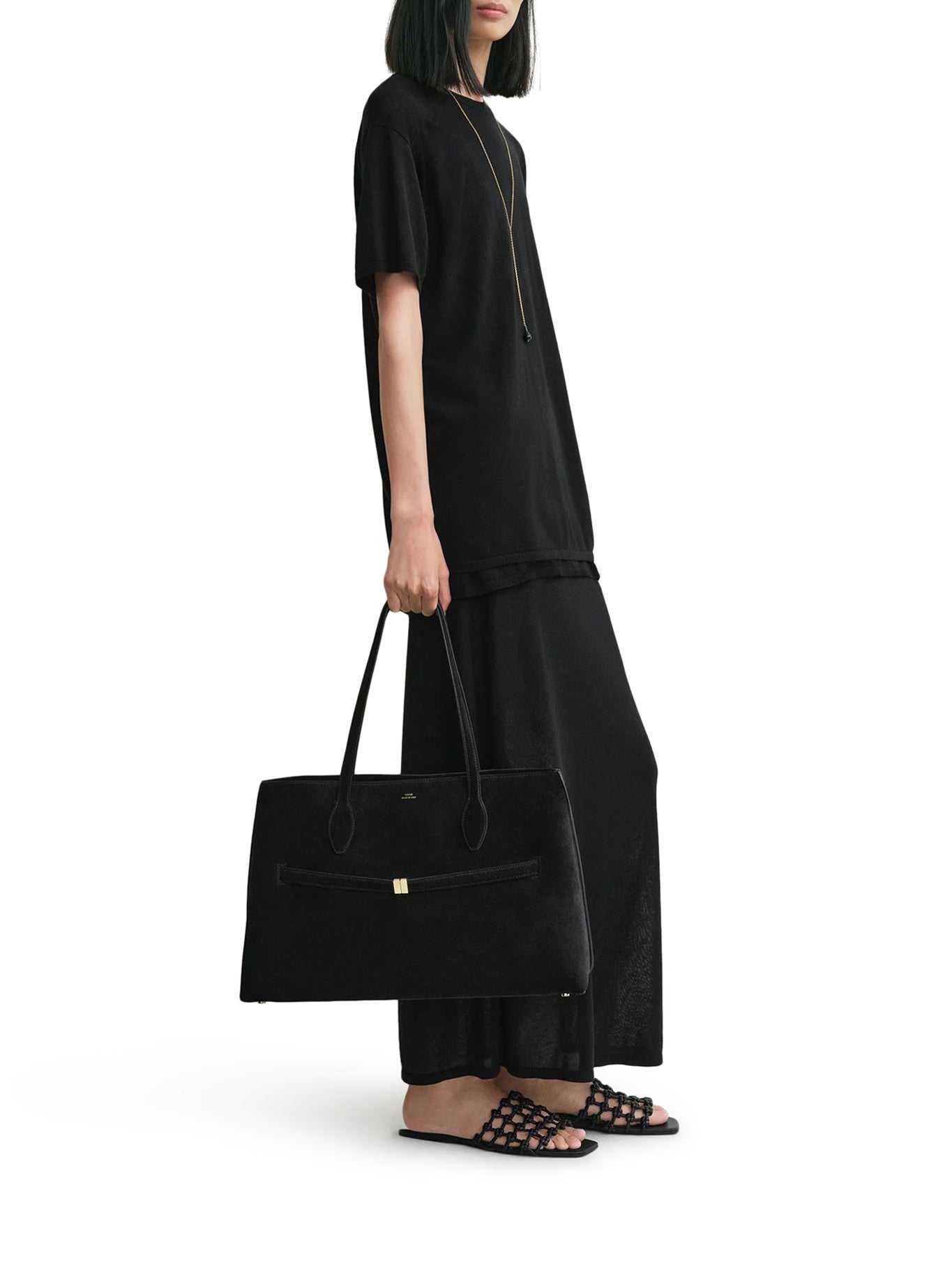 BORSA SUEDE LOUNGE TOTE