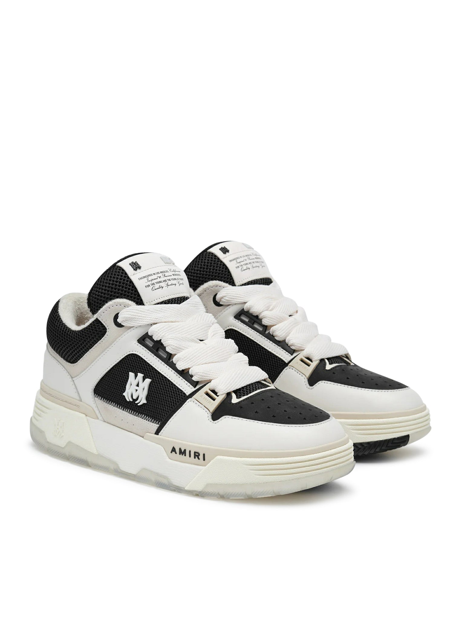 AMIRI SNEAKERS MA1 IN PELLE E TESSUTO