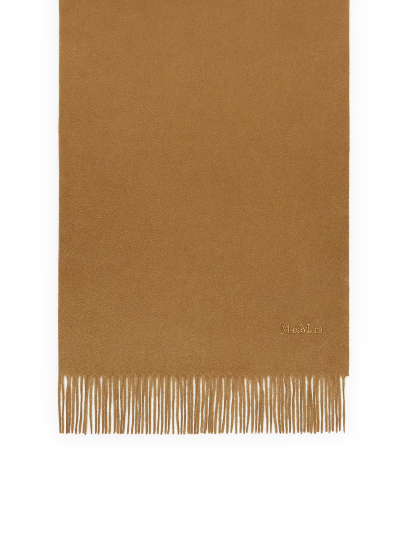 STOLA IN CASHMERE CON LOGO