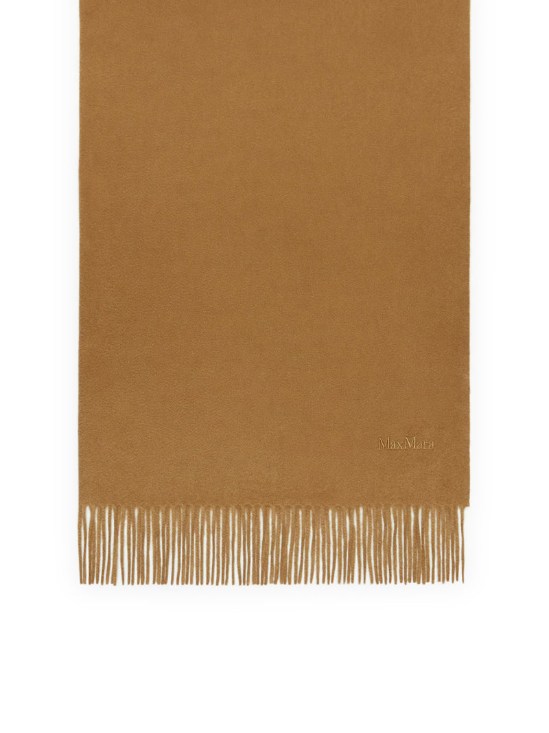 STOLA IN CASHMERE CON LOGO