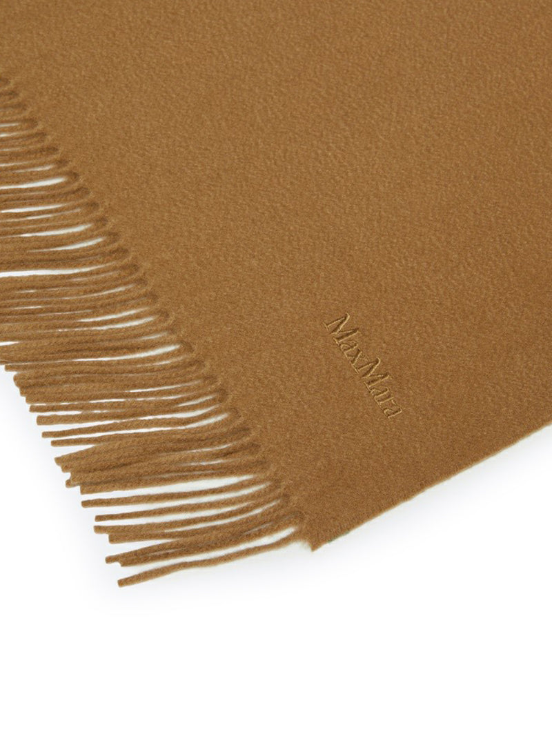 STOLA IN CASHMERE CON LOGO