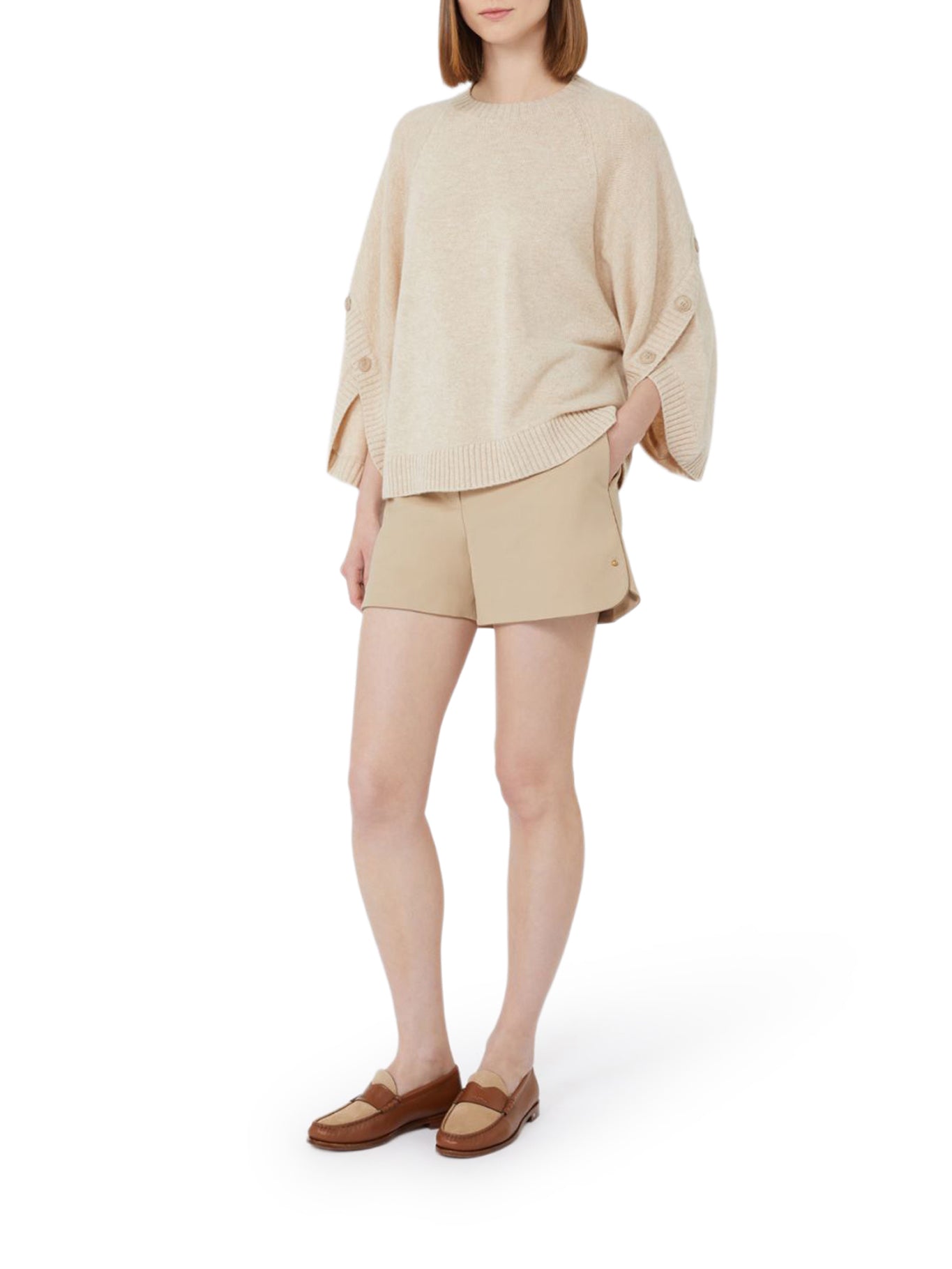 MAGLIA OVER IN LANA E CACHEMIRE