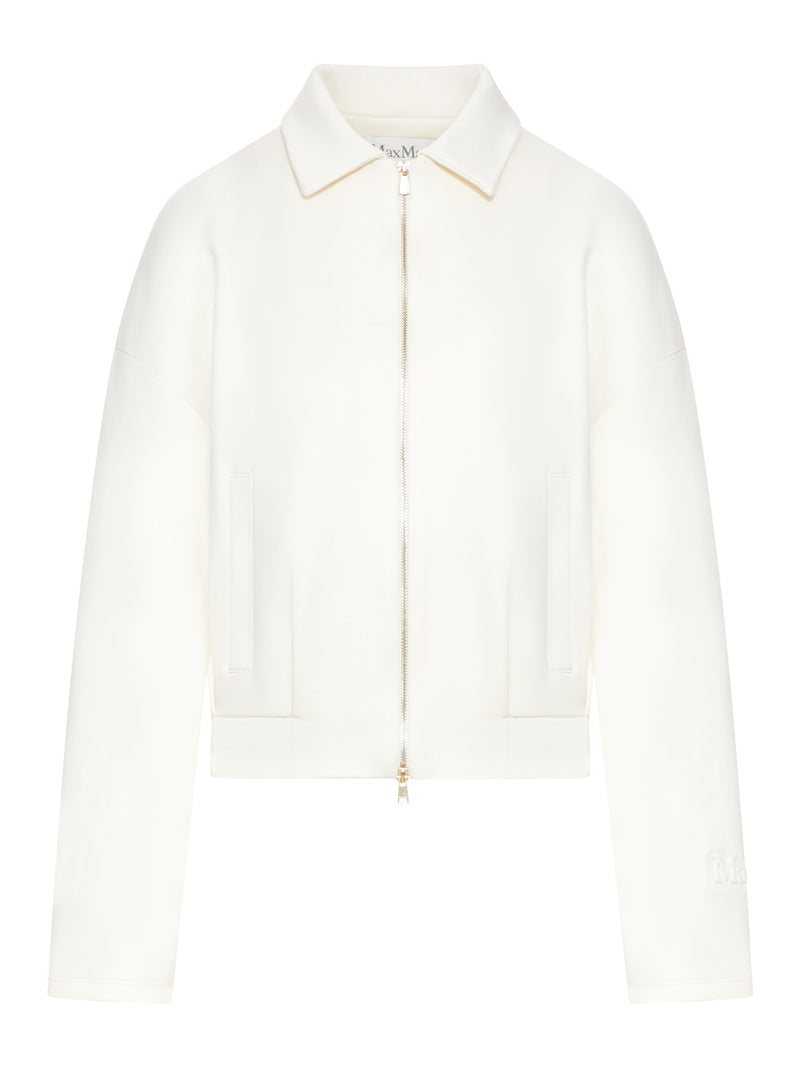 FELPA CROP IN SETA E COTONE