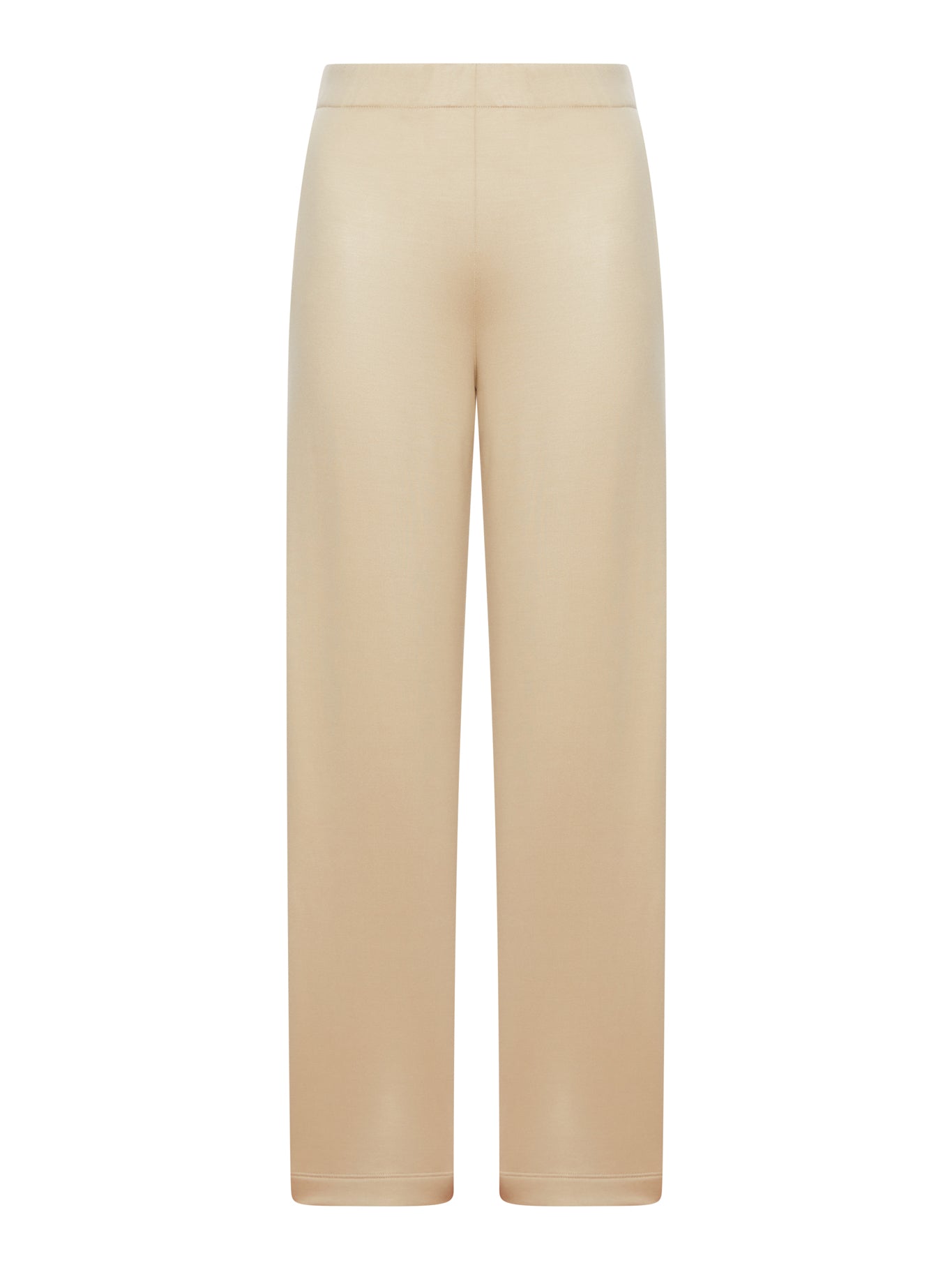PANTALONE IN FELPA DI SETA E COTONE