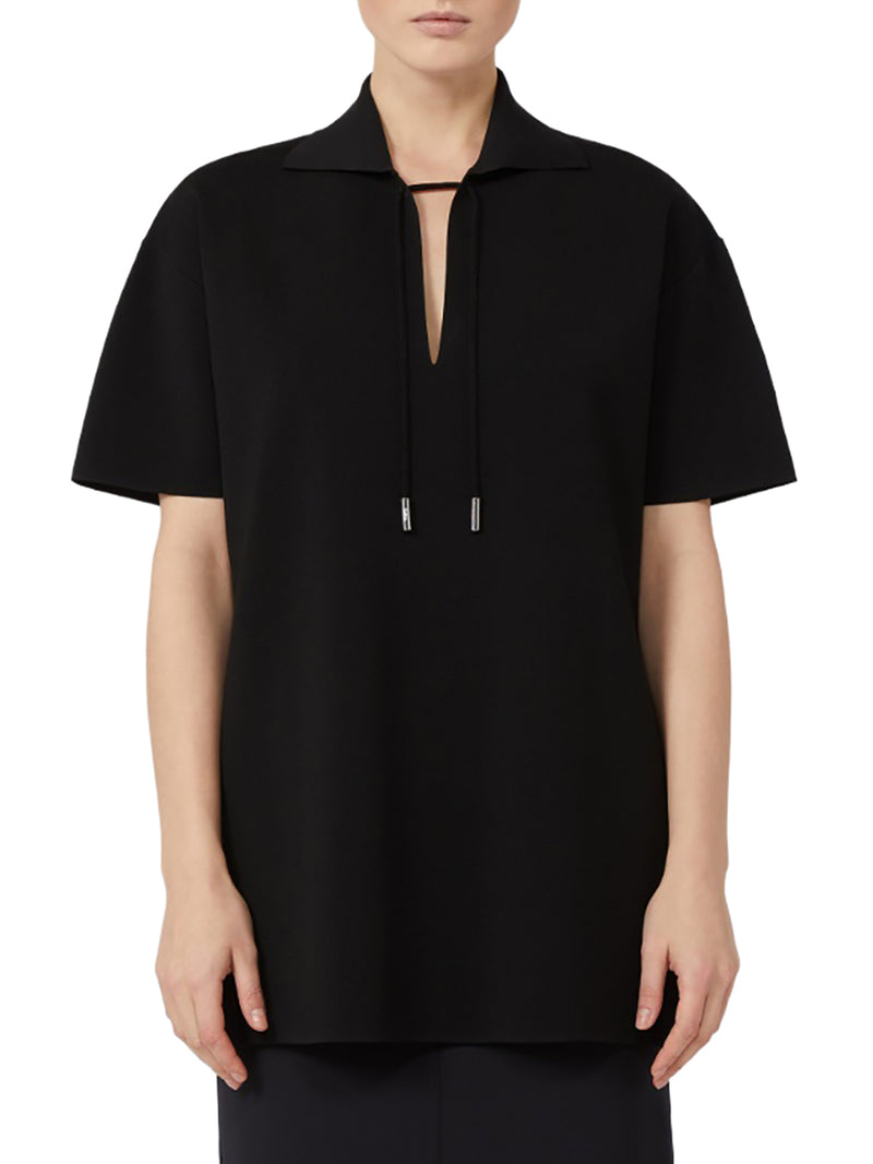 BLUSA IN FILATO DI VISCOSA CRÊPE