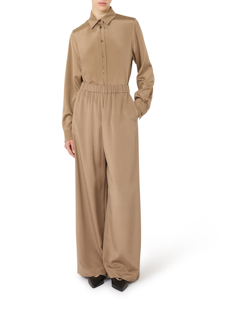 CAMICIA IN CADY DI SETA STRETCH