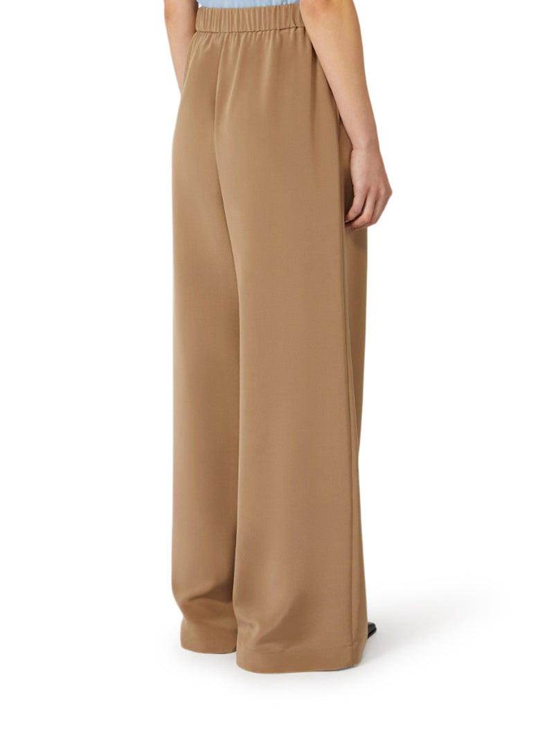 PANTALONE COMFORT IN CRÊPE DE CHINE STRETCH