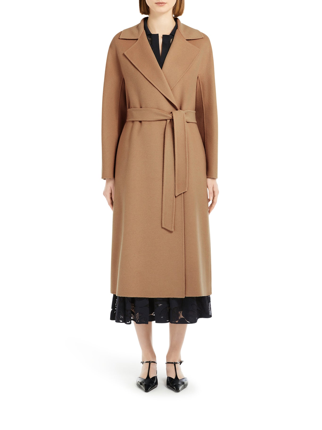 CAPPOTTO IN CACHEMIRE CON CINTURA
