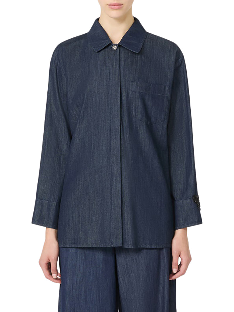 CAMICIA REGULAR FIT IN DENIM