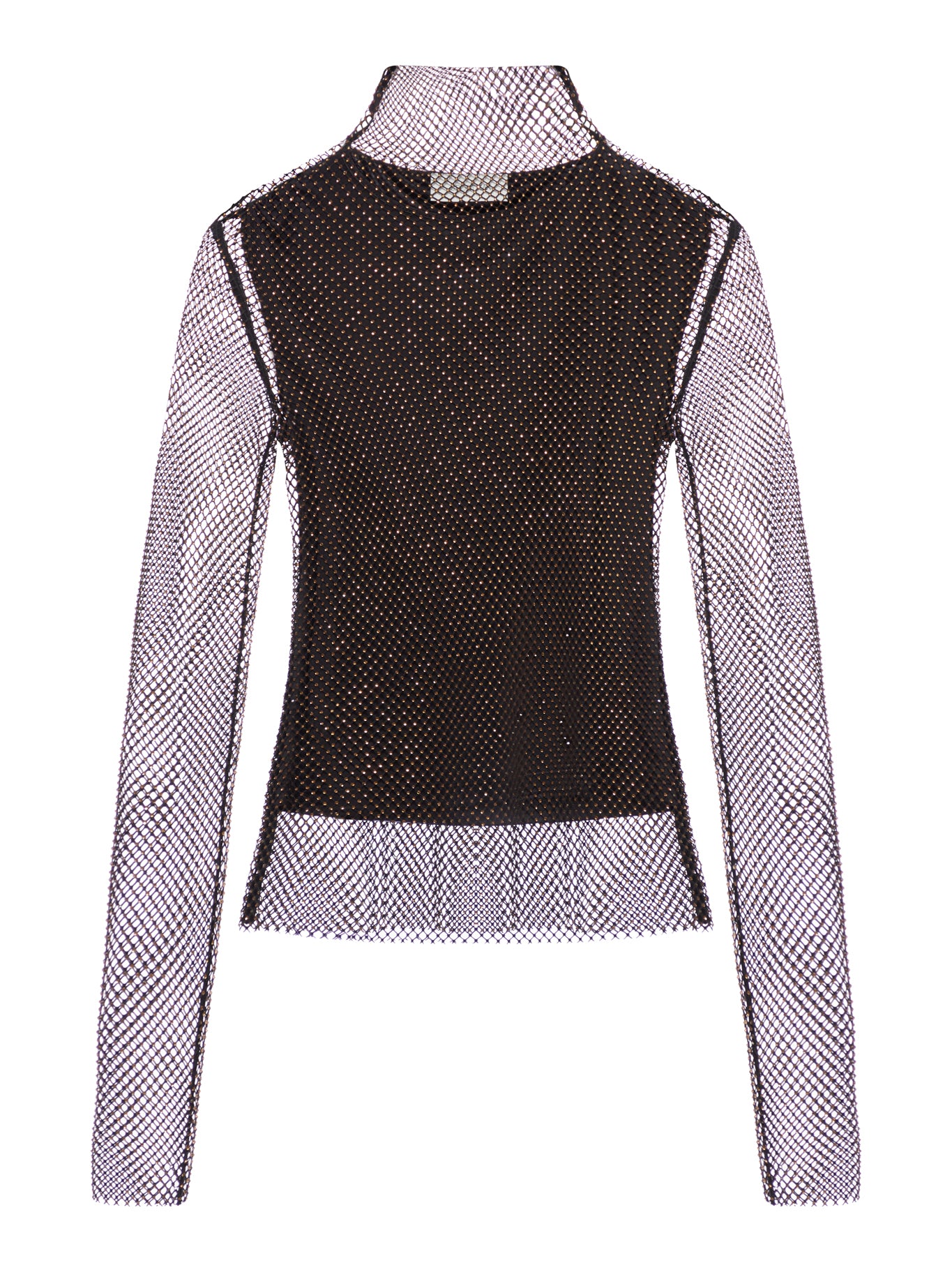 TOP CON MAGLIA A RETE