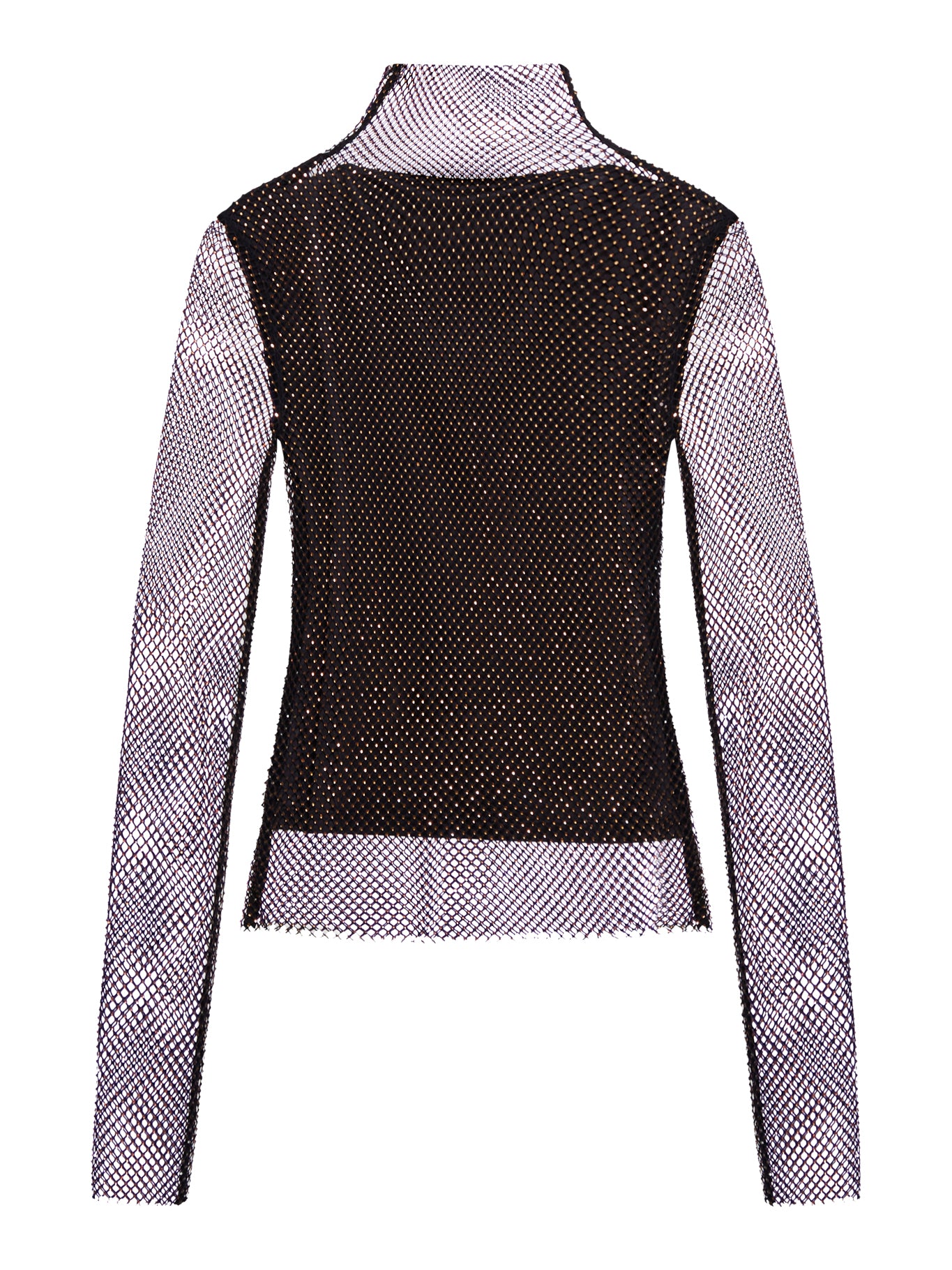TOP CON MAGLIA A RETE