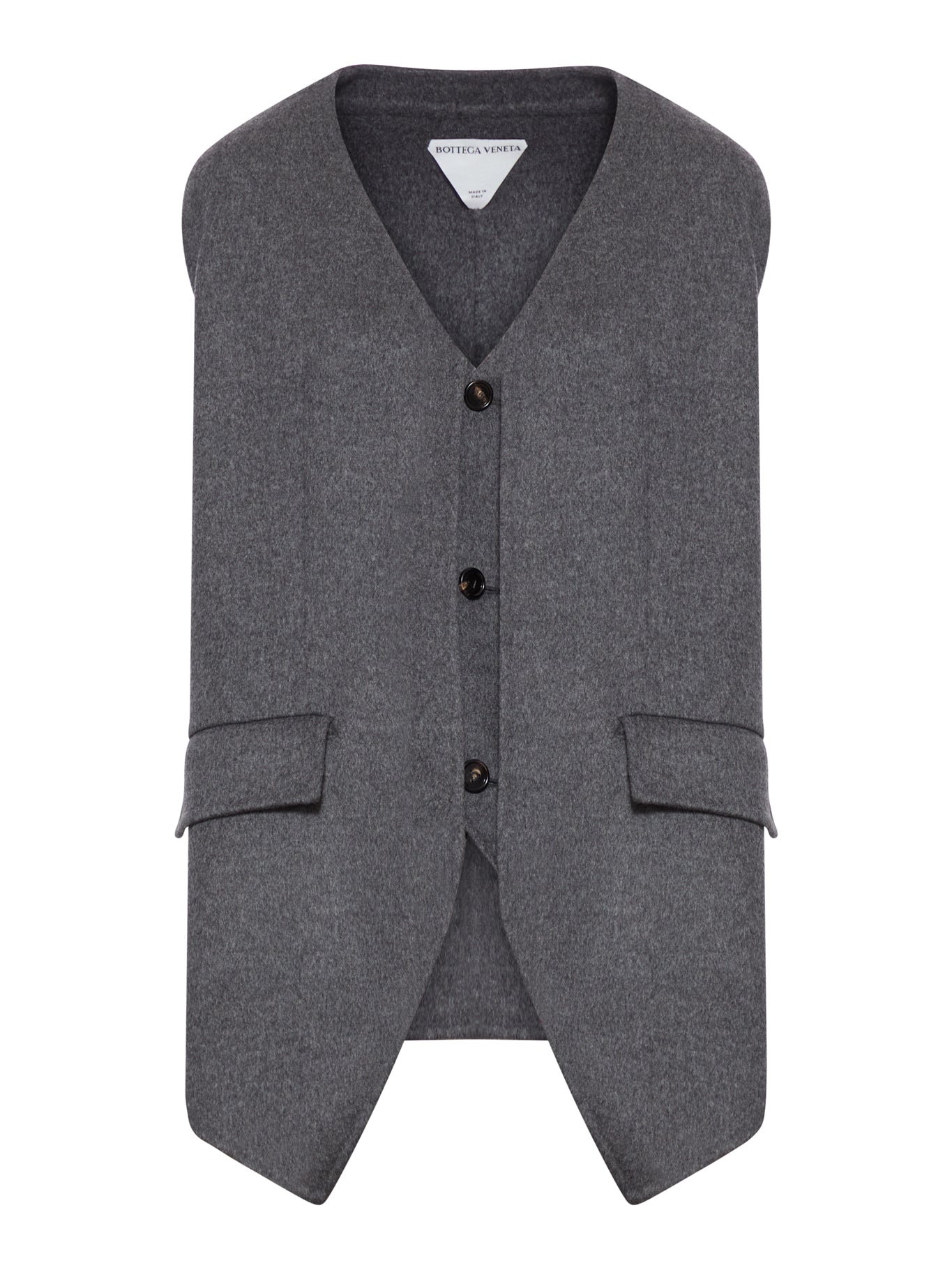 GILET IN LANA DOUBLE FACE