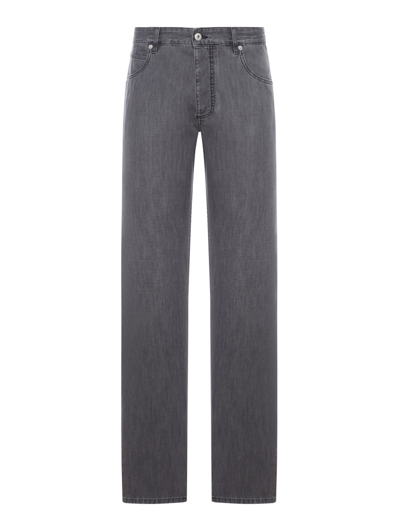 JEANS A GAMBA DRITTA VINTAGE BLACK