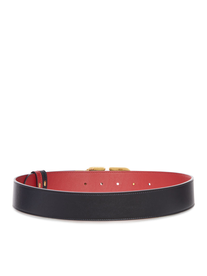 CINTURA REVERSIBILE CON LOGO