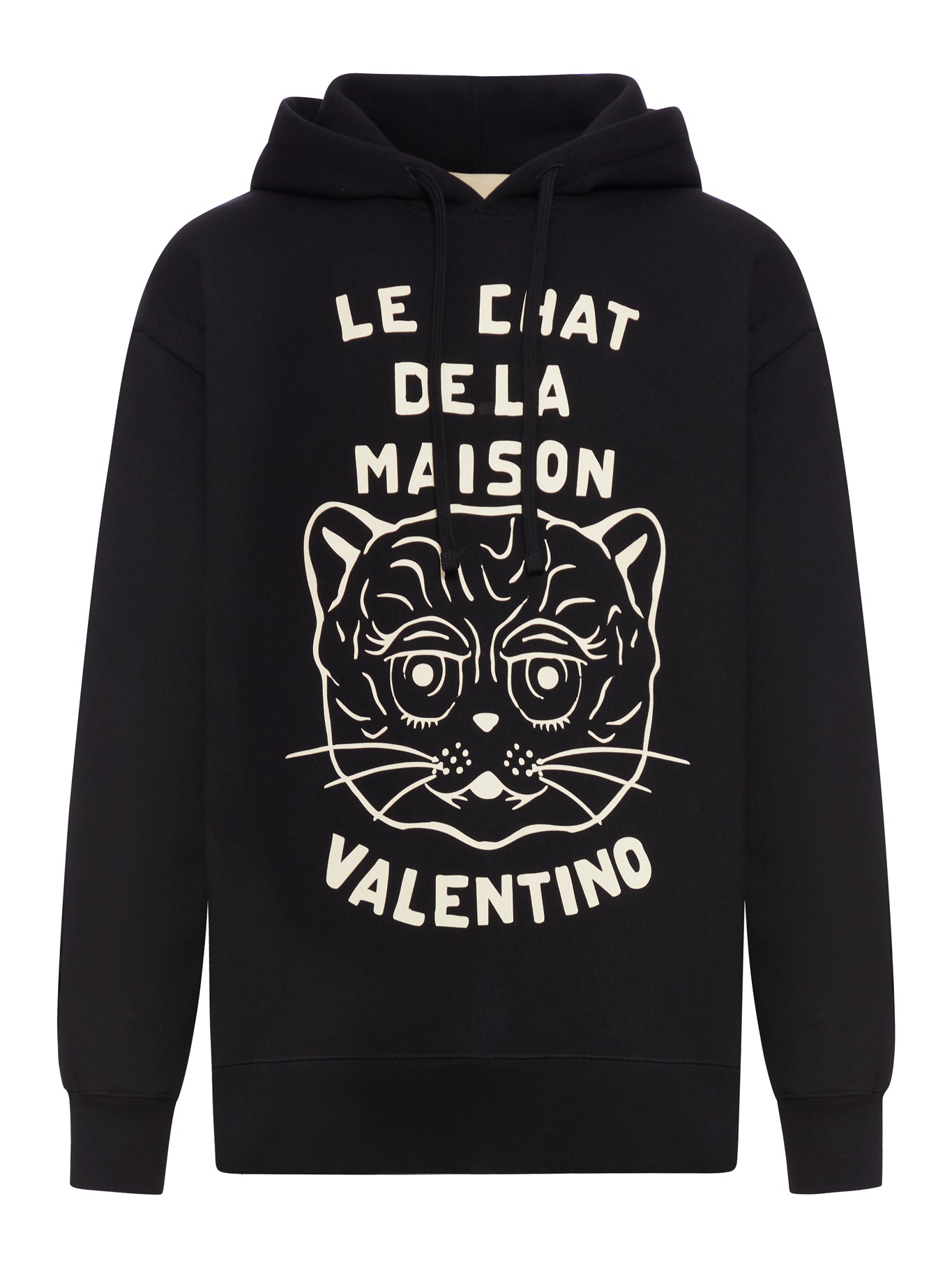 FELPA CON CAPPUCCIO E LOGO