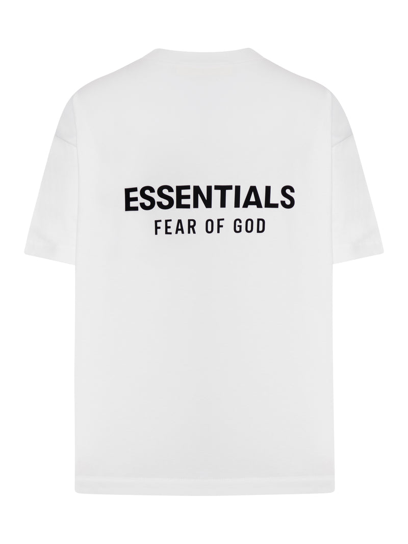 T-SHIRT MANICHE CORTE IN COTONE