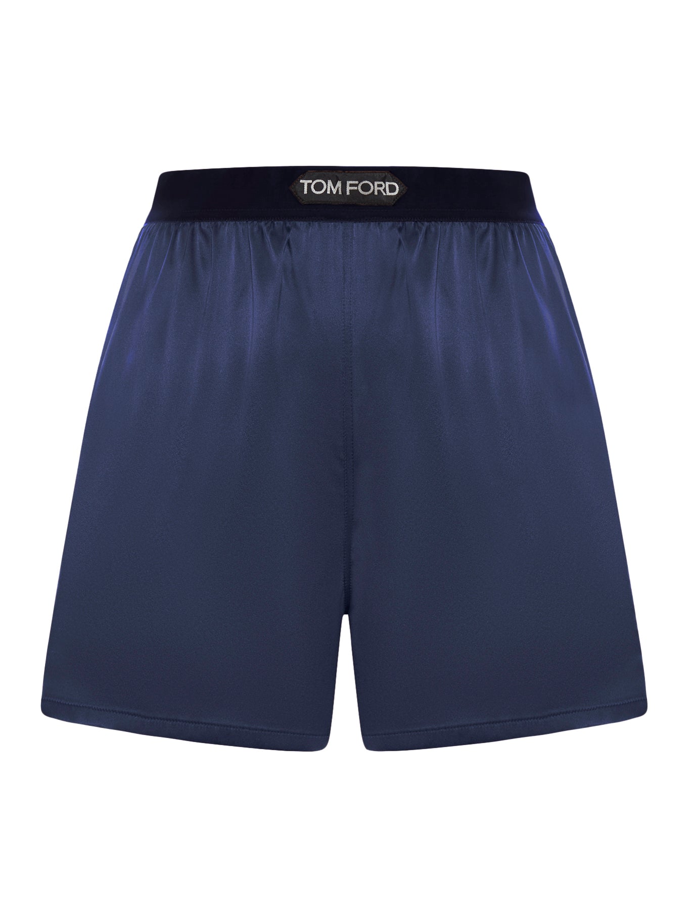 SHORTS IN RASO DI SETA STRETCH