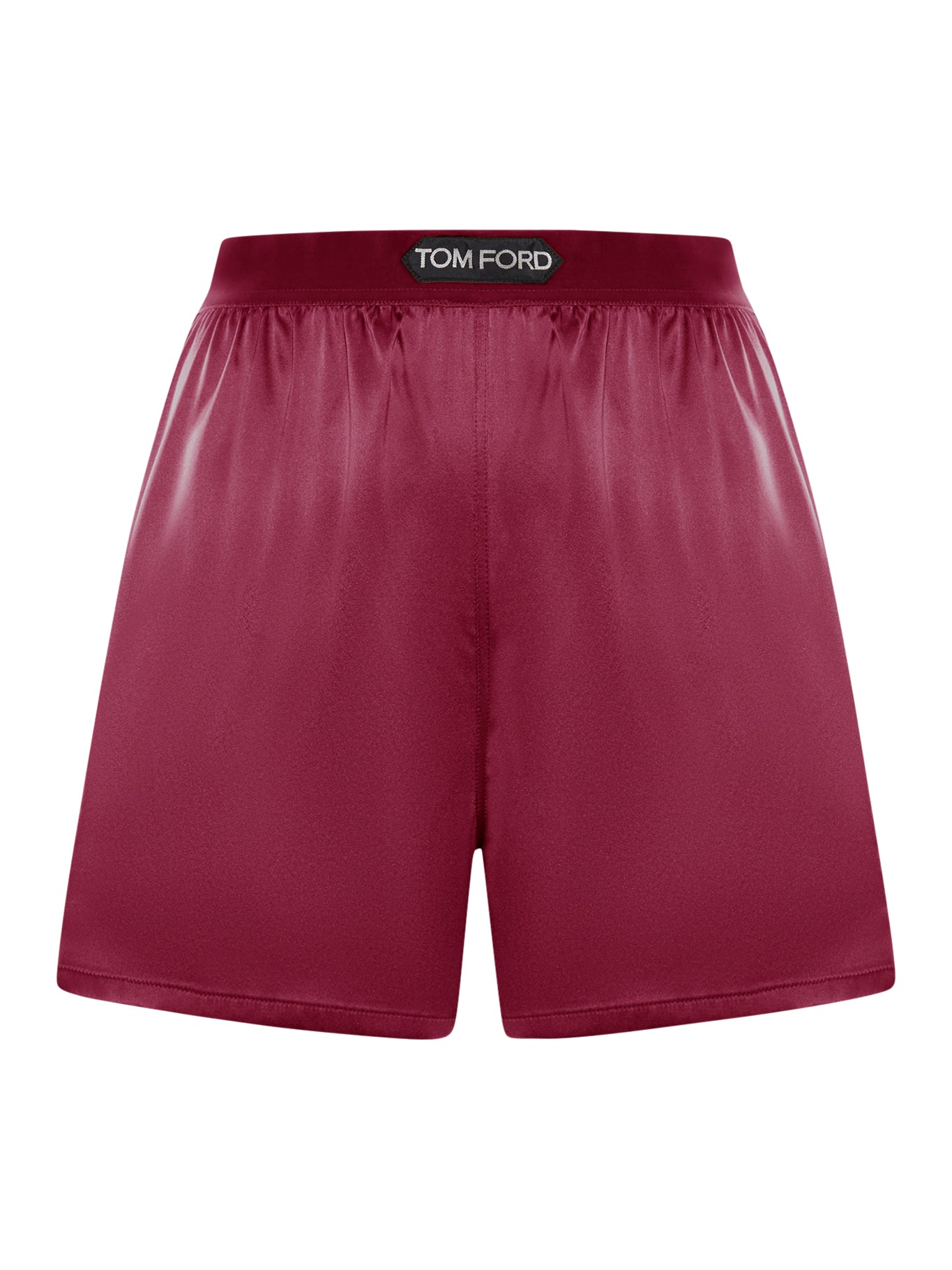 SHORTS IN RASO DI SETA STRETCH