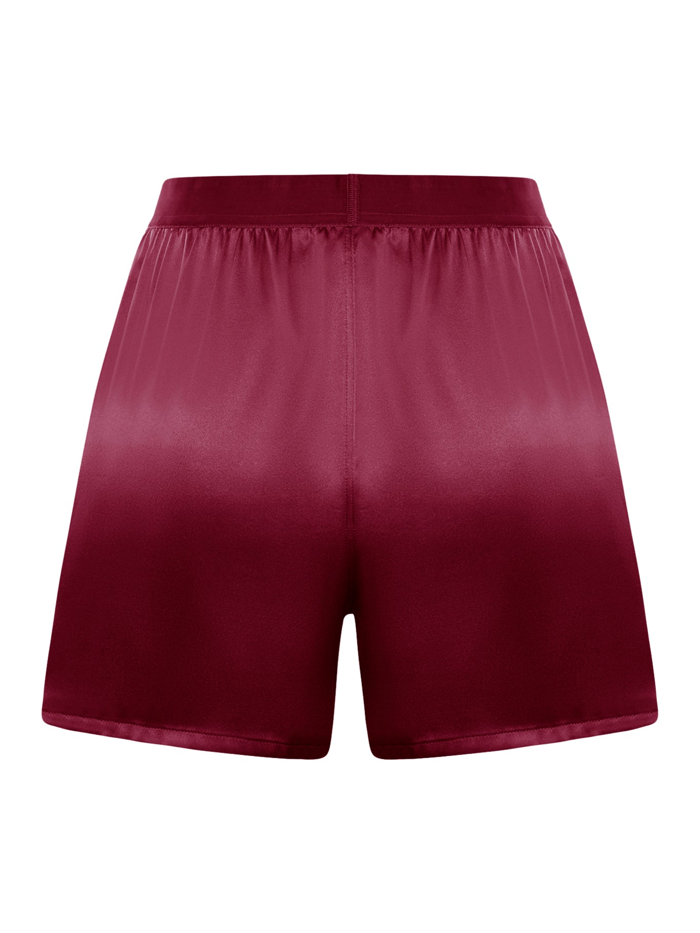 SHORTS IN RASO DI SETA STRETCH