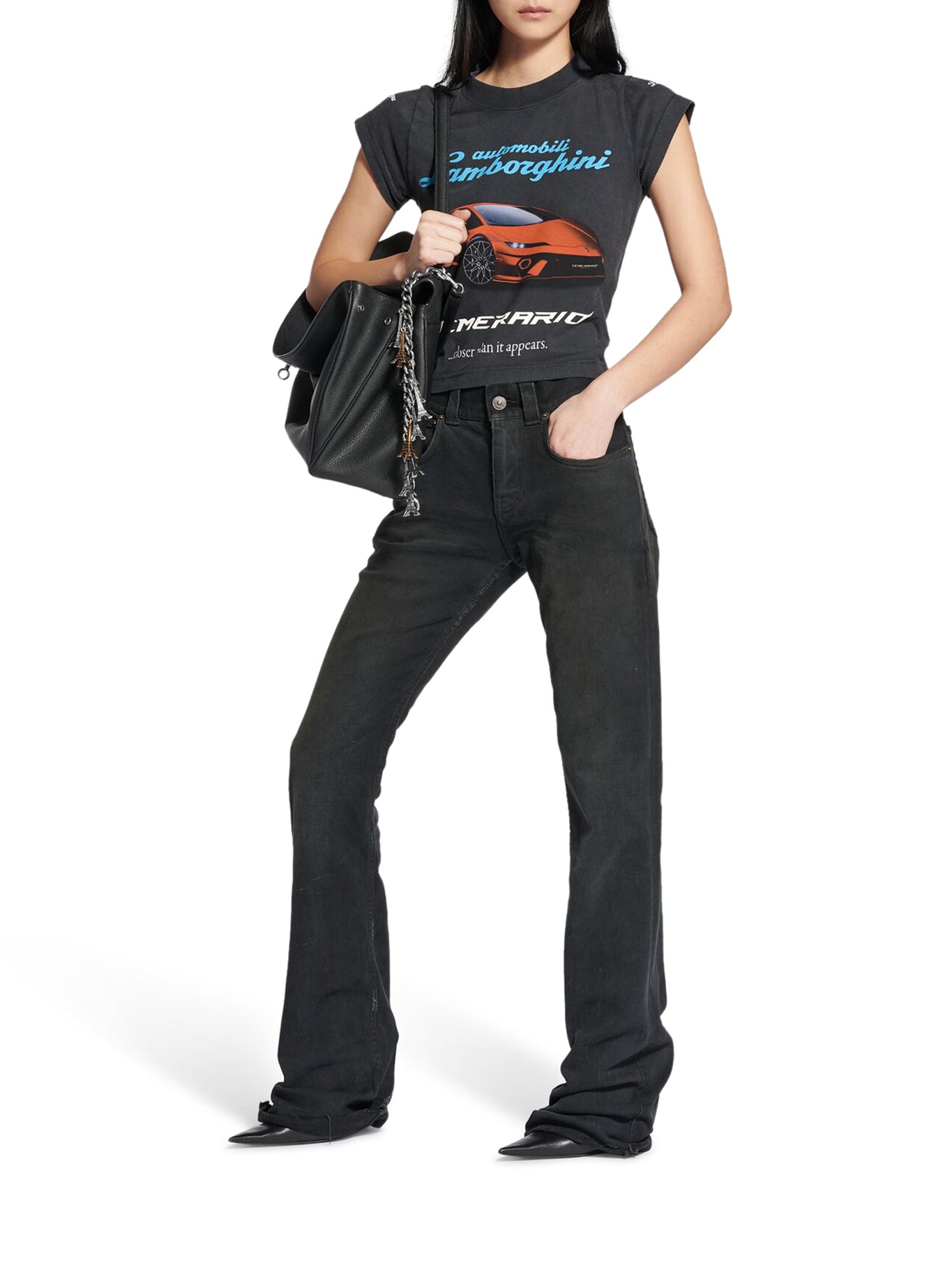 PANTALONI BOOTCUT SLIM FIT