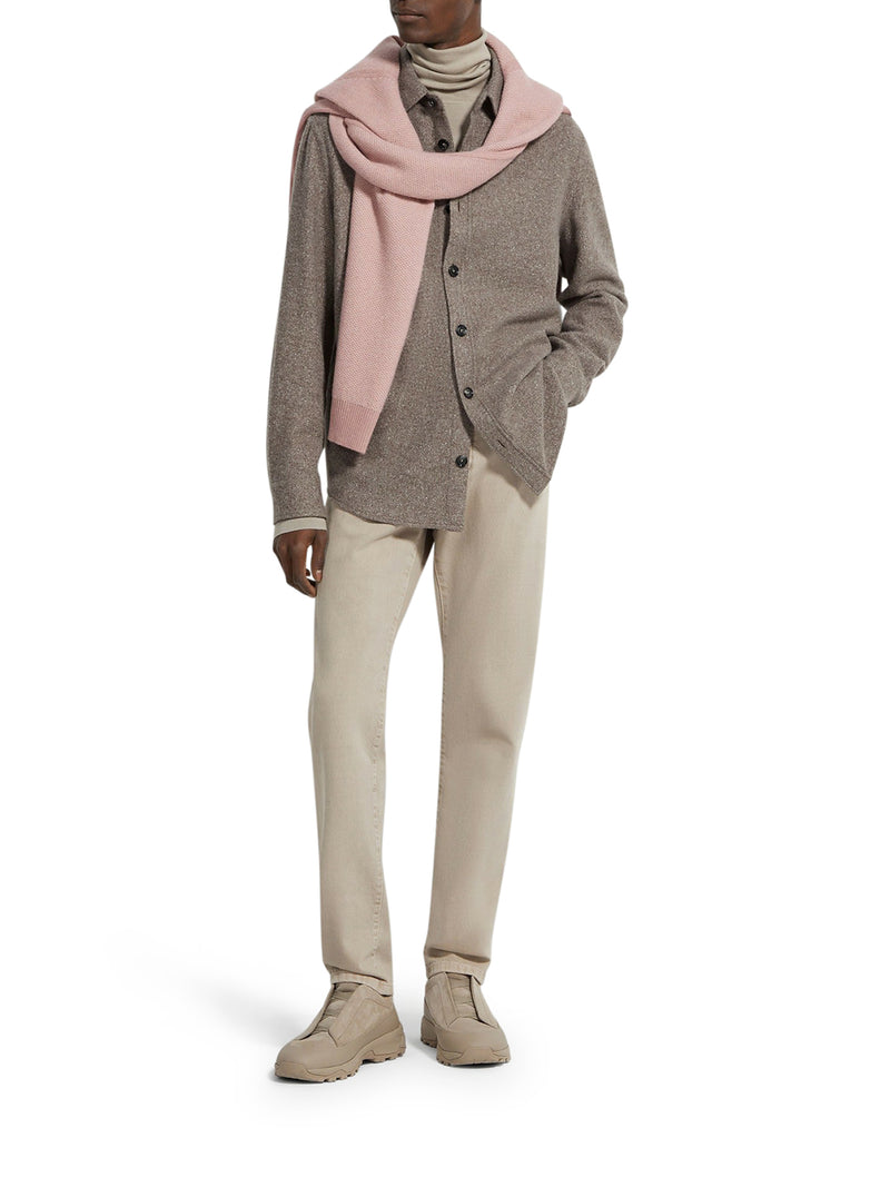 OVERSHIRT IN CASHMERE E SETA