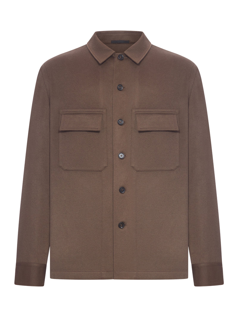 OVERSHIRT IN CASHMERE