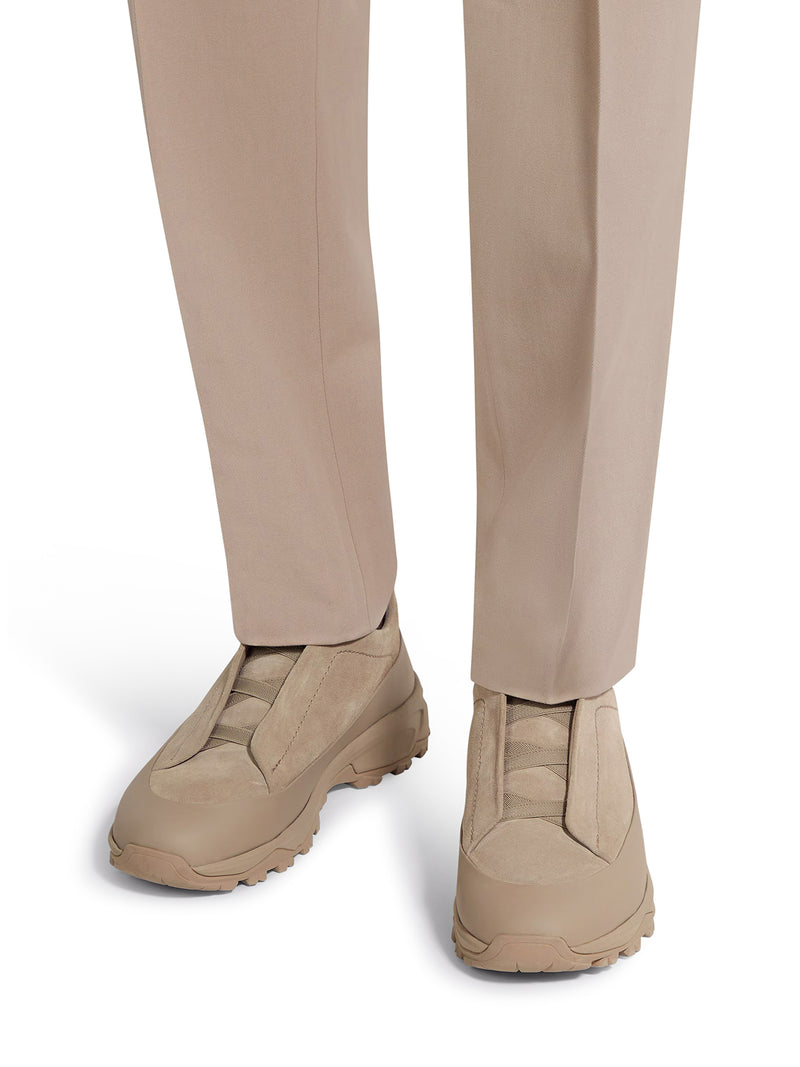 SNEAKER TRIPLE STITCH™ MONTE IN PELLE E SUEDE