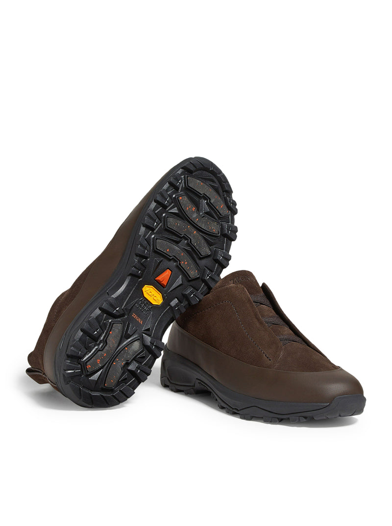 SNEAKER TRIPLE STITCH™ MONTE IN PELLE E SUEDE