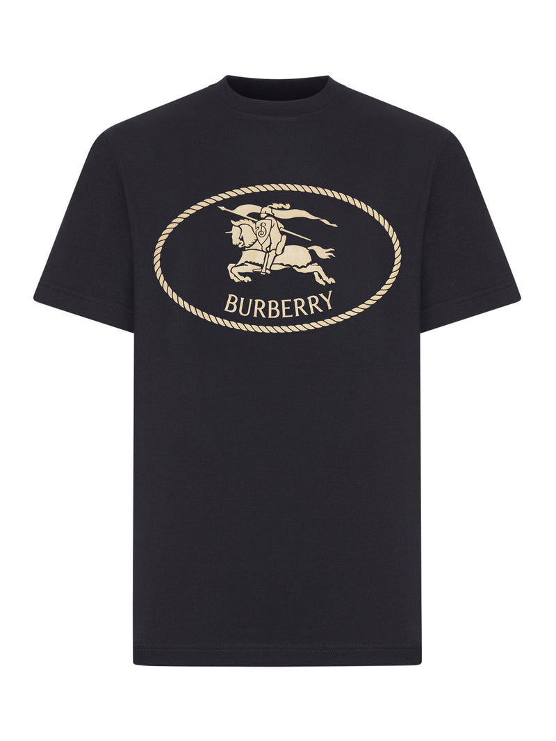 T-SHIRT IN COTONE CON LOGO FRONTALE