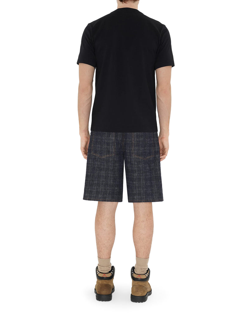 T-SHIRT IN COTONE CON LOGO FRONTALE