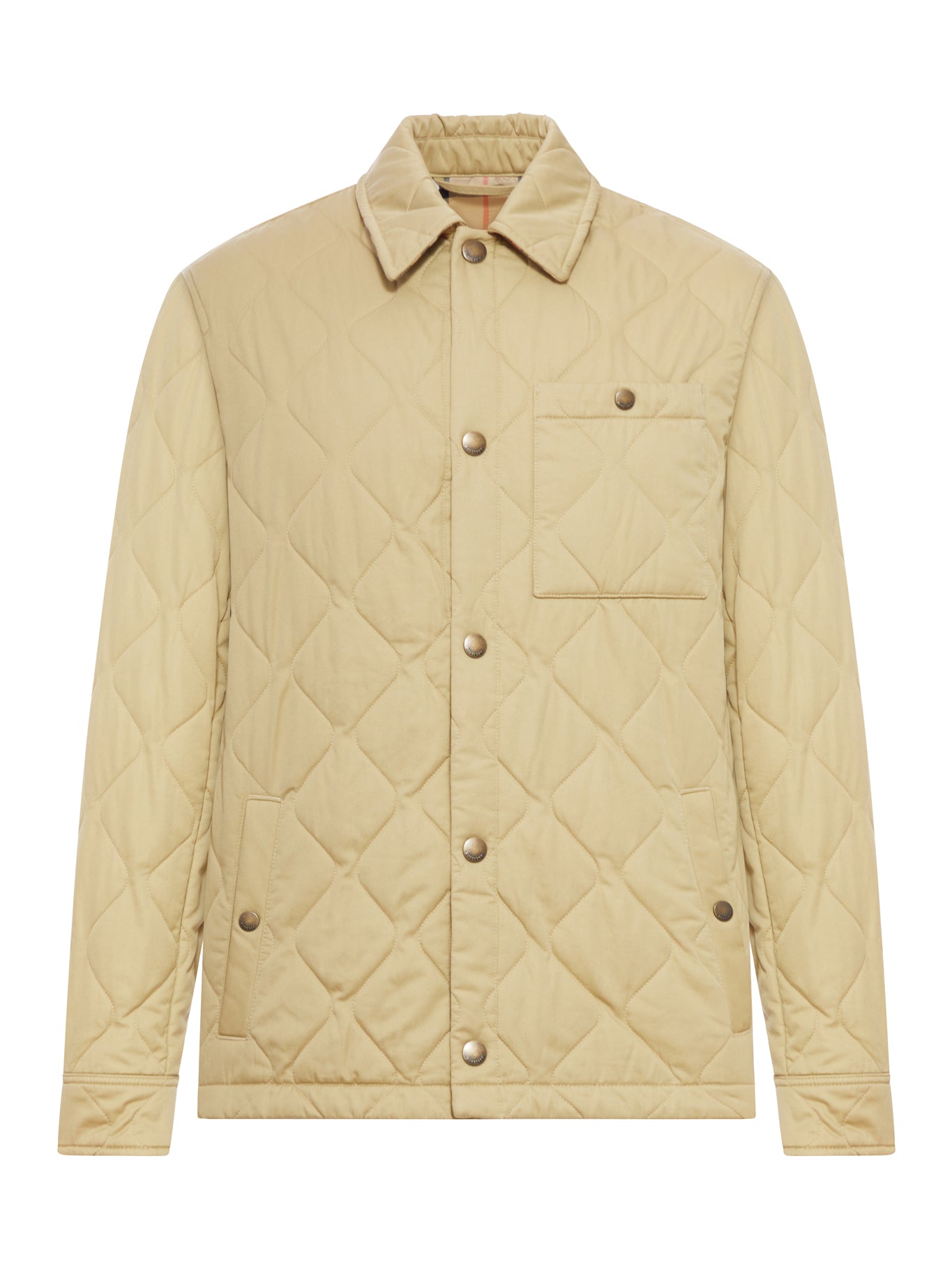 OVERSHIRT IN GABARDINE TRAPUNTATO