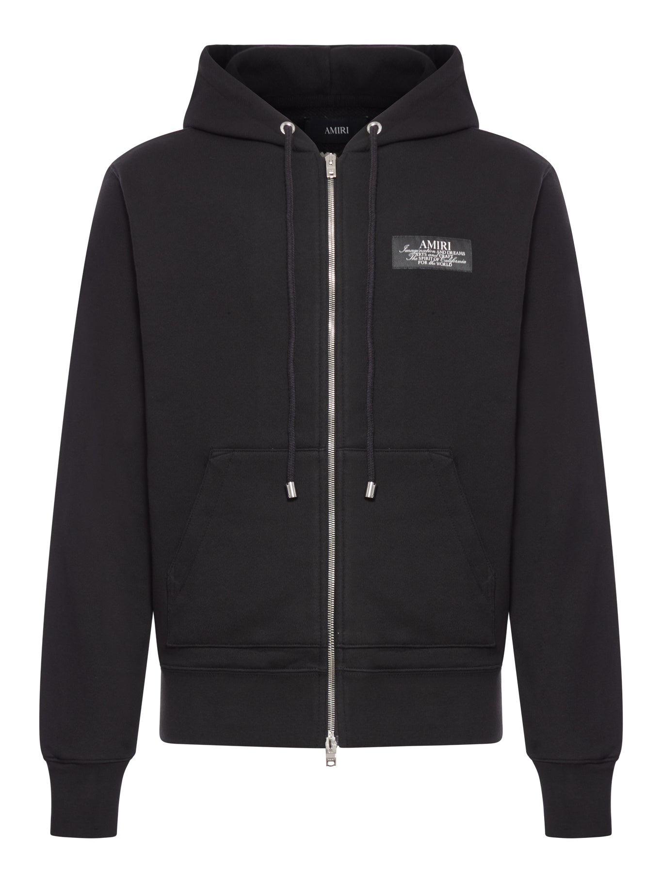 FELPA CON CAPPUCCIO E ZIP AMIRI SPIRIT