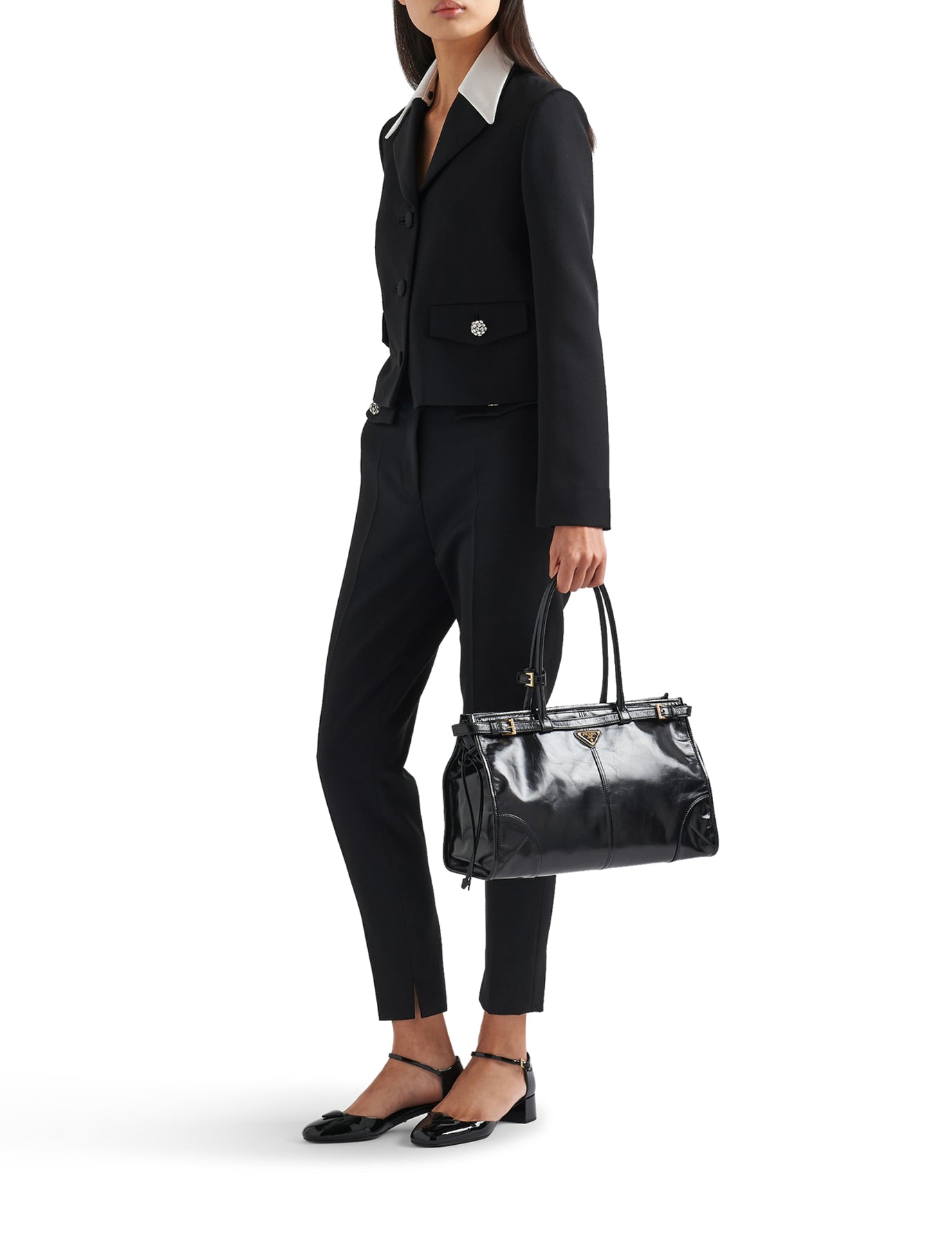 BORSA A MANO BONNIE LARGE IN PELLE