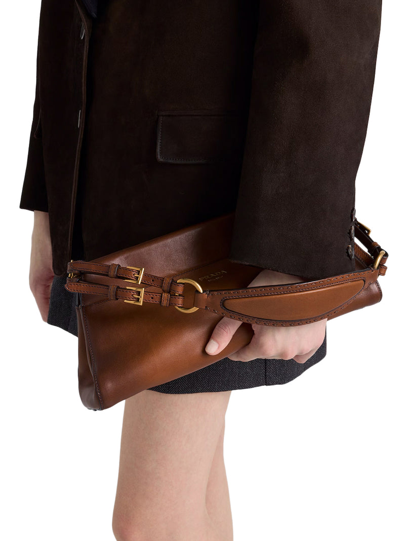 BORSA ENCHAÎNÉ MEDIUM IN PELLE