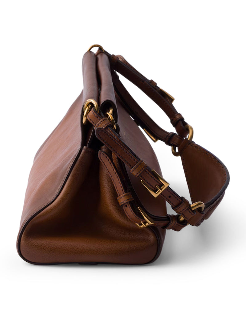 BORSA ENCHAÎNÉ MEDIUM IN PELLE