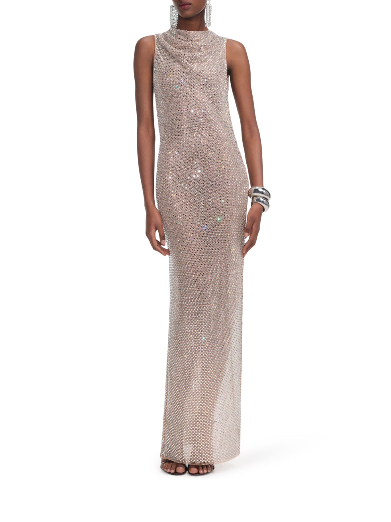 VESTITO DA SERA CON STRASS