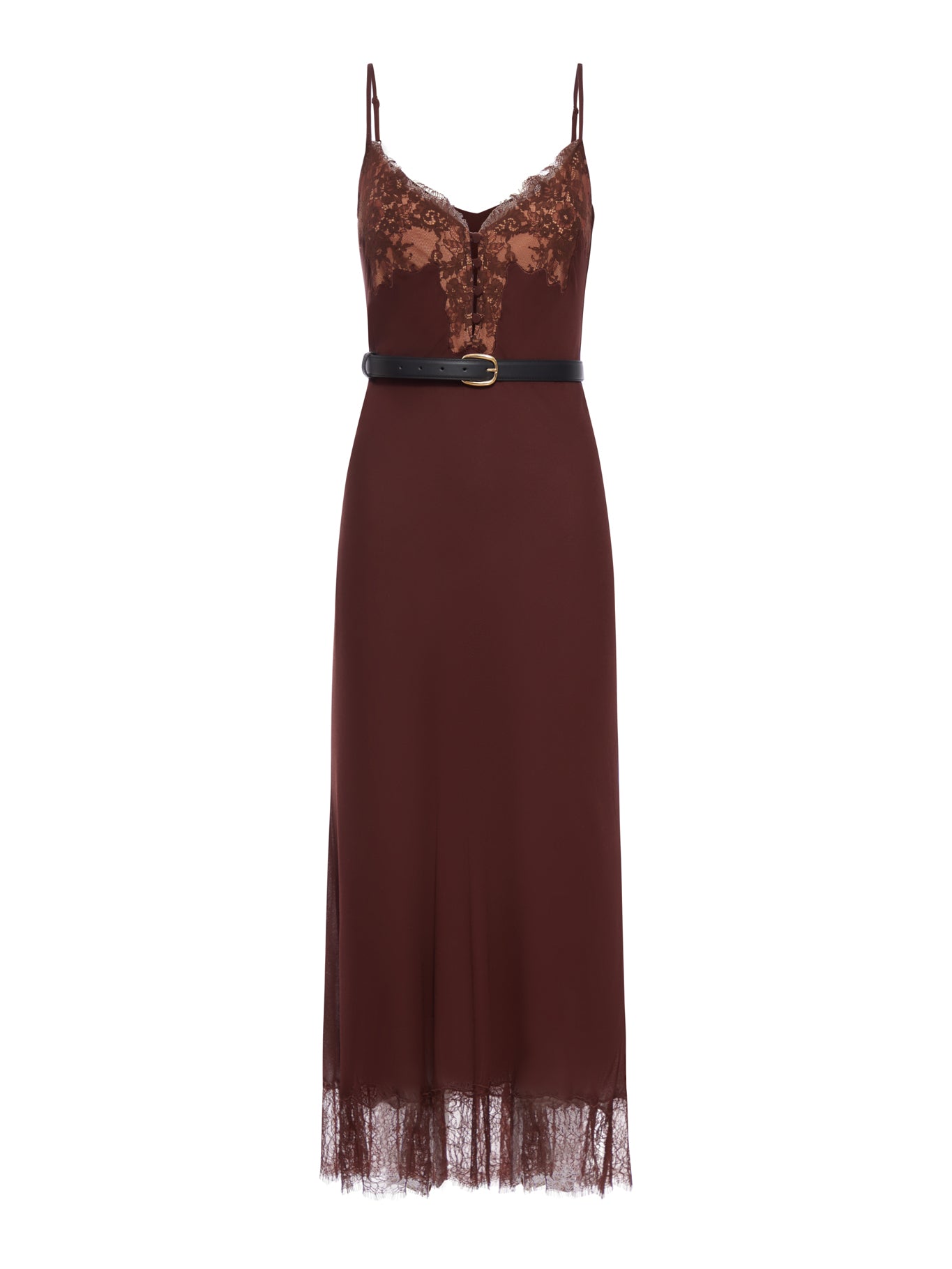 VESTITO MIDI IN PIZZO