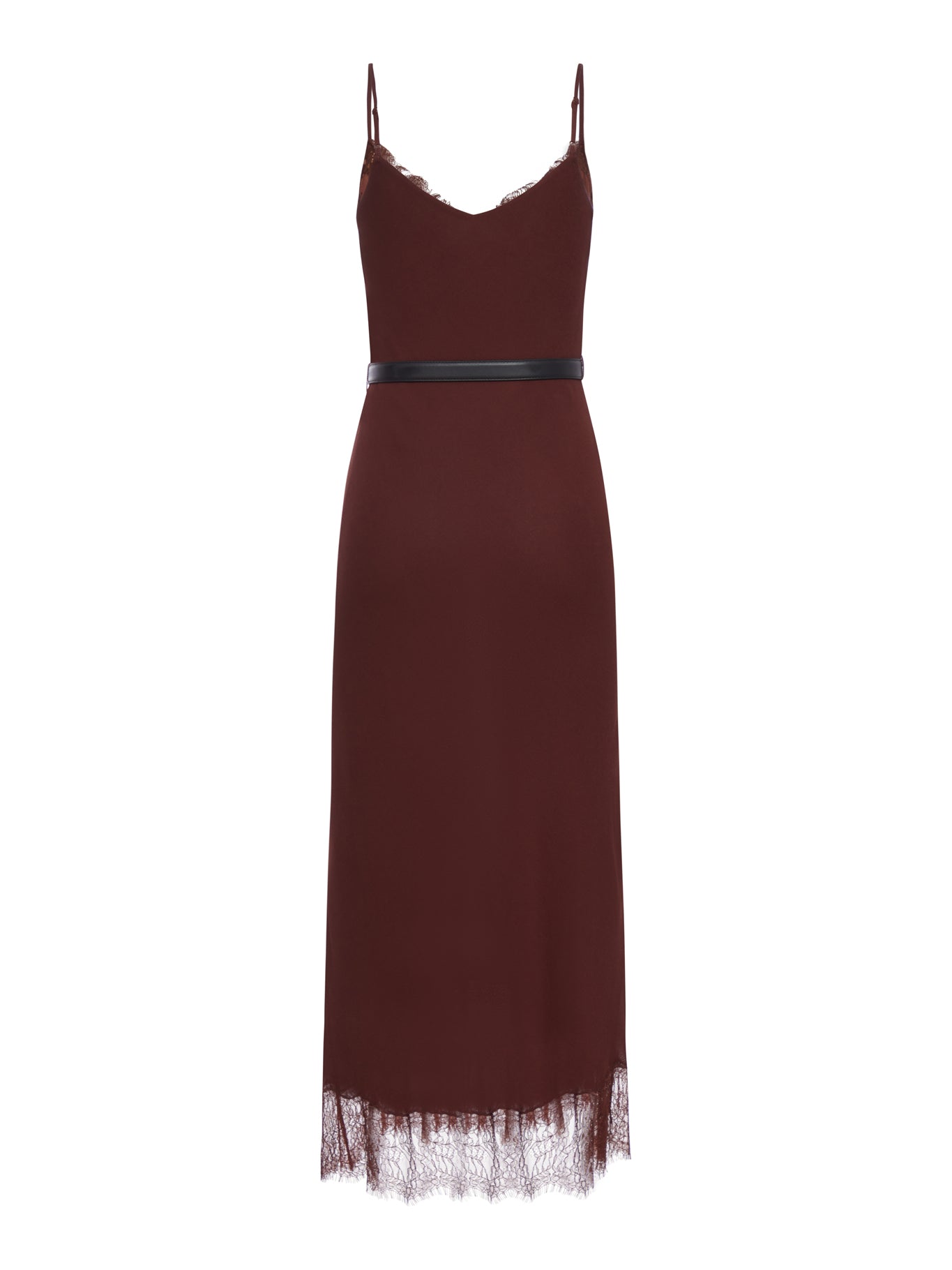 VESTITO MIDI IN PIZZO
