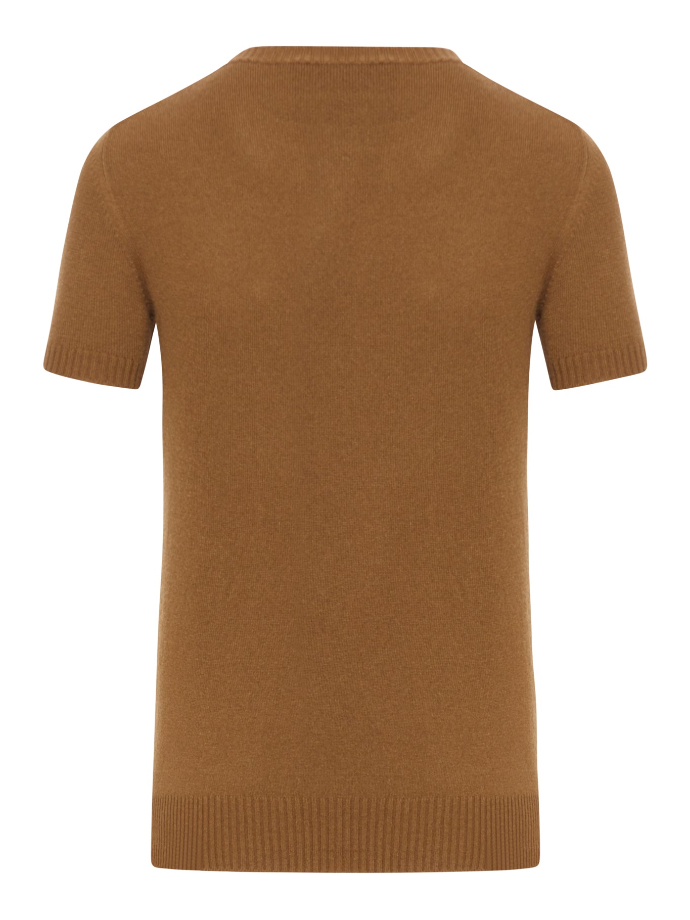 MAGLIA A MANICHE CORTE IN CASHMERE
