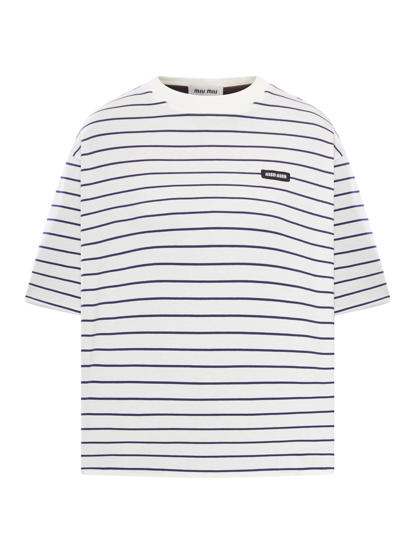 T-SHIRT A RIGHE IN JERSEY