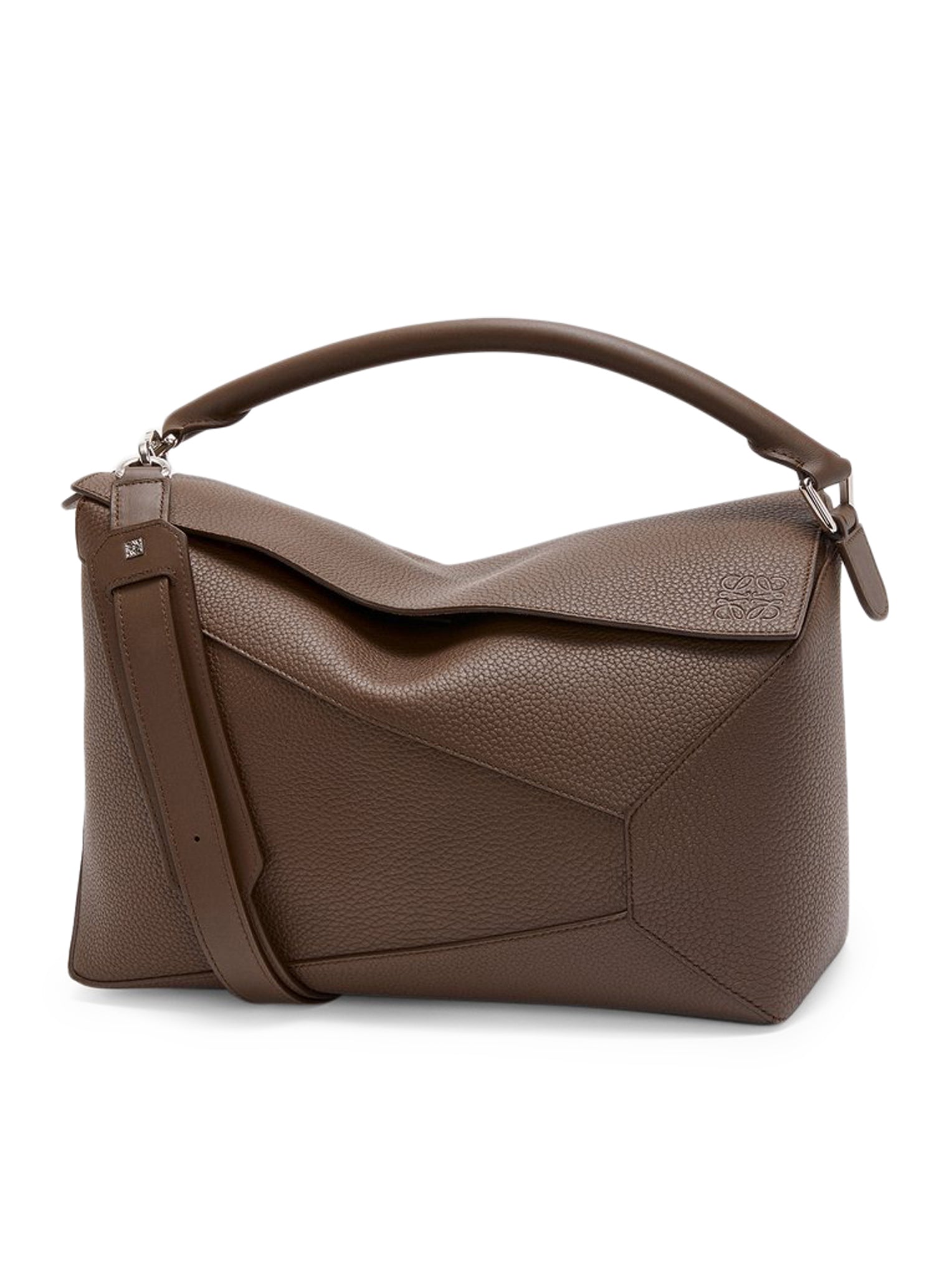 BORSA PUZZLE GRANDE IN PELLE DI VITELLO MARTELLATO