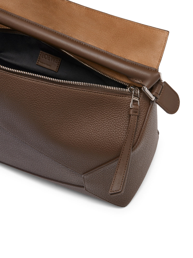 BORSA PUZZLE GRANDE IN PELLE DI VITELLO MARTELLATO